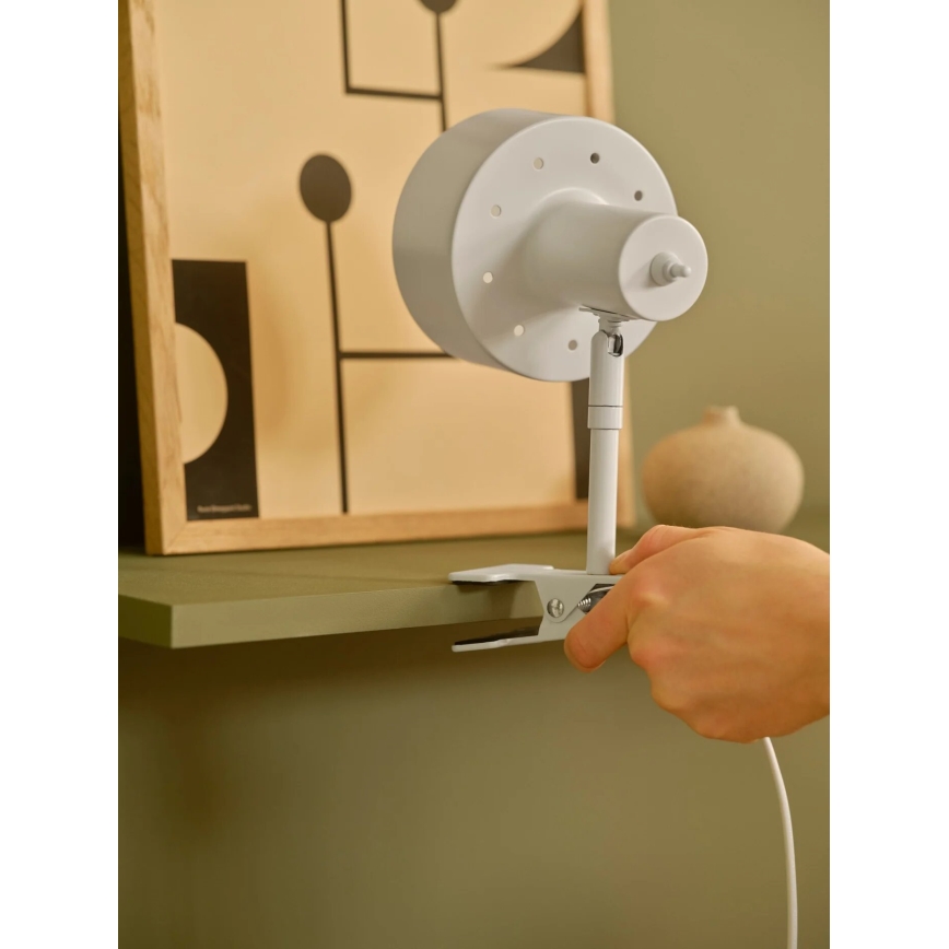 Nordlux - Lampa s kvačicom MATIS 1xE27/15W/230V bijela