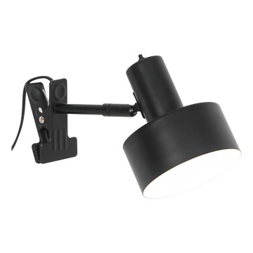 Nordlux - Lampa s kvačicom MATIS 1xE27/15W/230V crna
