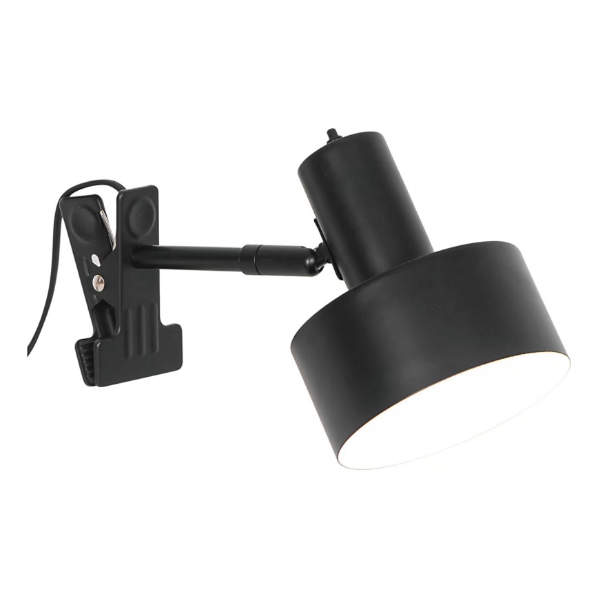 Nordlux - Lampa s kvačicom MATIS 1xE27/15W/230V crna