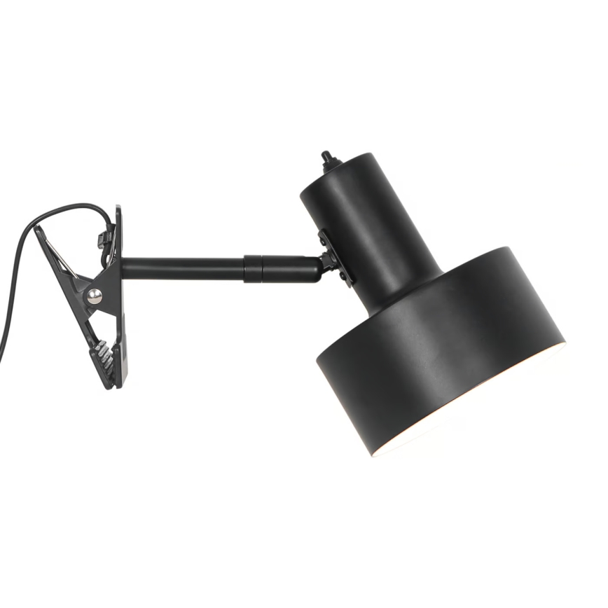 Nordlux - Lampa s kvačicom MATIS 1xE27/15W/230V crna