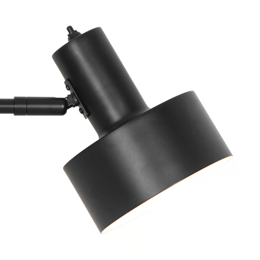 Nordlux - Lampa s kvačicom MATIS 1xE27/15W/230V crna