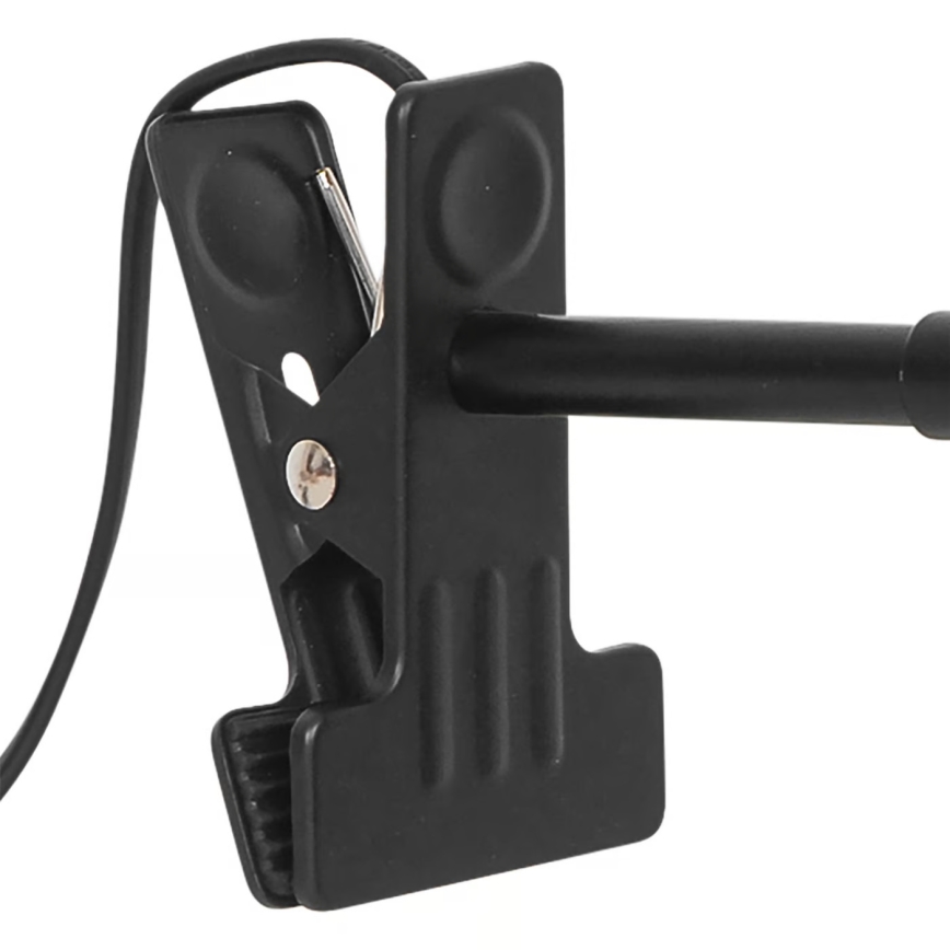 Nordlux - Lampa s kvačicom MATIS 1xE27/15W/230V crna