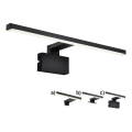 Nordlux - LED kupaonska rasvjeta za ogledalo MARLEE LED/8,9W/230V IP44 4000K 50 cm crna
