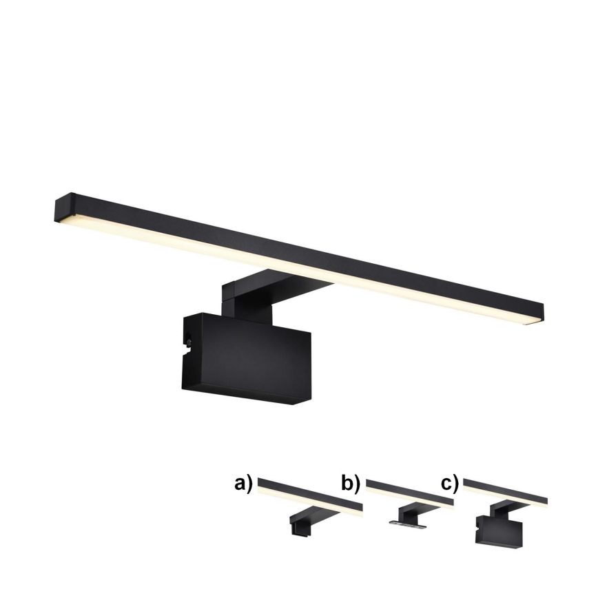 Nordlux - LED kupaonska rasvjeta za ogledalo MARLEE LED/8,9W/230V IP44 crna