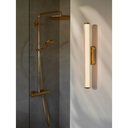 Nordlux - LED Prigušiva kupaonska zidna svjetiljka VIRELLE LED/12W/230V 3000/4000K IP44 mesing