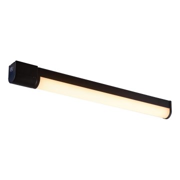Nordlux - LED kupaonsko osvjetljenje za ogledalo s utičnicom MALAIKA LED/15W/230V IP44 68,4 cm crna