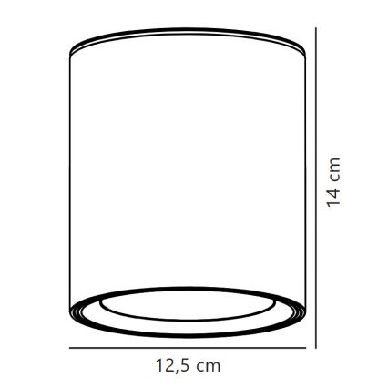 Nordlux - LED prigušiva kupaonska spot svjetiljka LANDON LED/6,5W/230V IP44 bijela