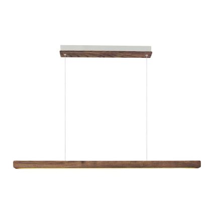 Nordlux - LED prigušivi luster na sajli ILGAS LED/47W/230V 3000K smeđa/jasen