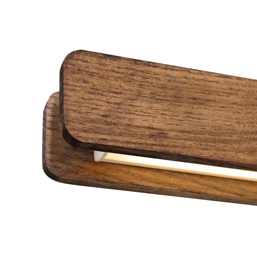 Nordlux - LED prigušivi luster na sajli ILGAS LED/47W/230V 3000K smeđa/jasen