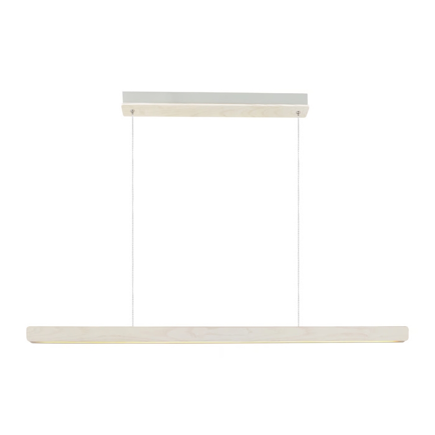 Nordlux - LED luster na sajli s mogućnošću prigušivanja ILGAS LED/47W/230V 3000K bijela/jesion