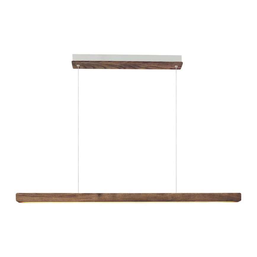 Nordlux - LED luster s mogućnošću prigušivanja na kabelu ILGAS LED/47W/230V 3000K smeđa/jasen 115 cm
