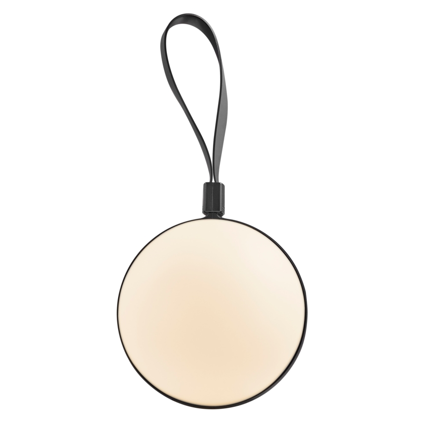 Nordlux - LED prenosna vanjska svjetiljka s prigušivanjem BRING TO-GO LED/1W/3,7V IP54 1500 mAh crna
