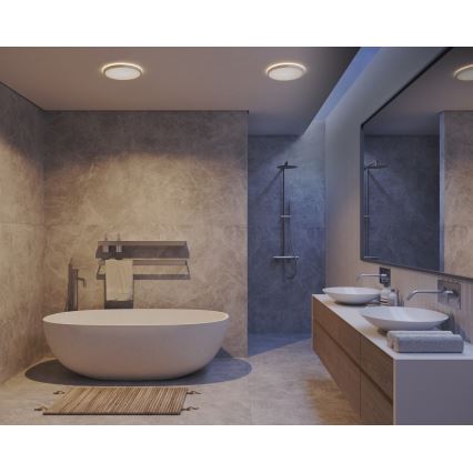 Nordlux - LED prigušivo kupaonsko stropno svjetlo OJA LED/14,5W/230V 3000/4000K IP54 promjer 30 cm