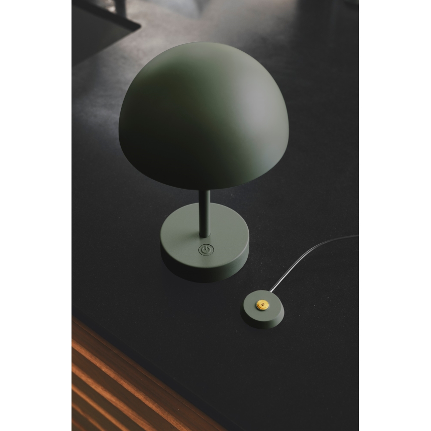 Nordlux - LED Prigušiva punjiva vanjska stolna lampa ELLEN LED/2,8W/3,7V IP44 zelena