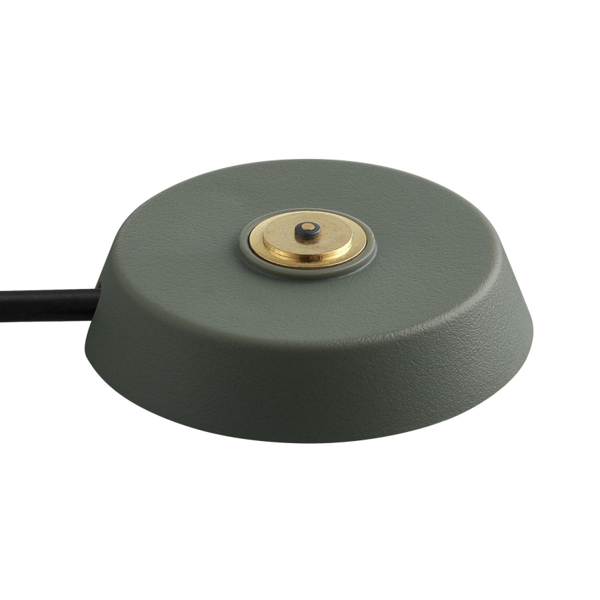 Nordlux - LED Prigušiva punjiva vanjska stolna lampa ELLEN LED/2,8W/3,7V IP44 zelena