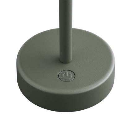 Nordlux - LED Prigušiva punjiva vanjska stolna lampa ELLEN LED/2,8W/3,7V IP44 zelena