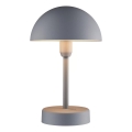 Nordlux - LED prigušiva punjiva vanjska stolna svjetiljka ELLEN LED/2,8W/3,7V 2200 mAh IP44 siva