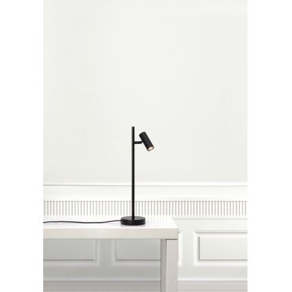 Nordlux - LED Prigušiva stolna lampa OMARI LED/3,2W/230V crna