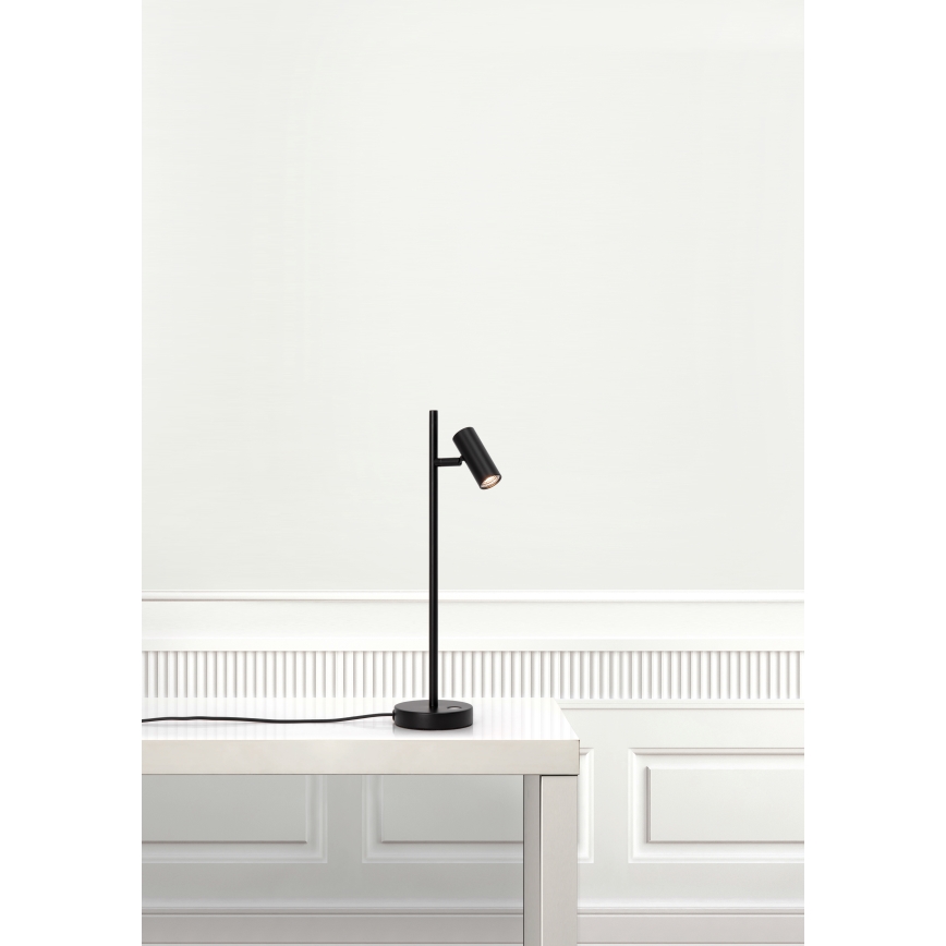 Nordlux - LED Prigušiva stolna lampa OMARI LED/3,2W/230V crna