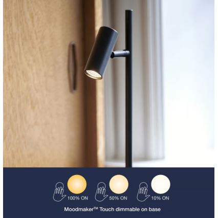 Nordlux - LED Prigušiva stolna lampa OMARI LED/3,2W/230V crna