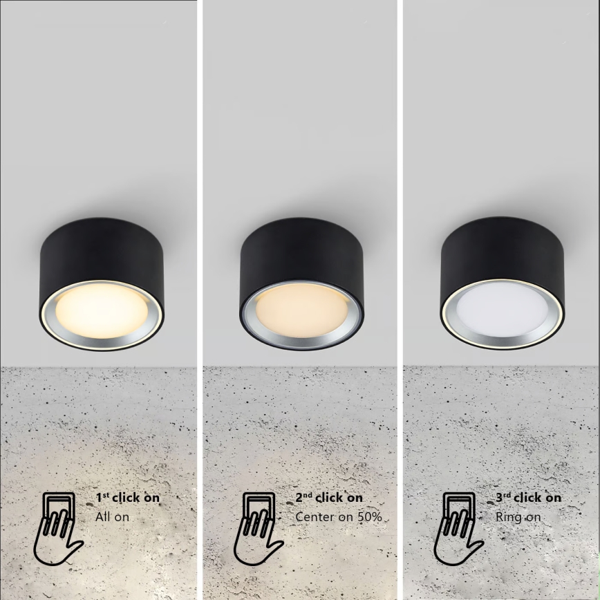 Nordlux - LED Prigušiva stropna svjetiljka FALLON LED/5,5W/230V 2700K bijela