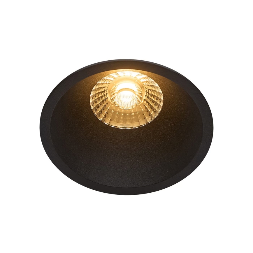 Nordlux - LED Prigušiva ugradbena svjetiljka za kupaonicu ALBRIC LED/8W/230V IP44 crna