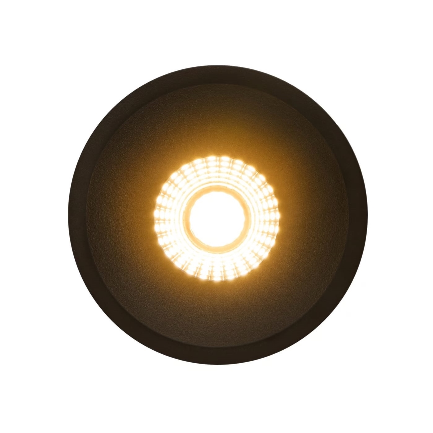 Nordlux - LED Prigušiva ugradbena svjetiljka za kupaonicu ALBRIC LED/8W/230V IP44 crna