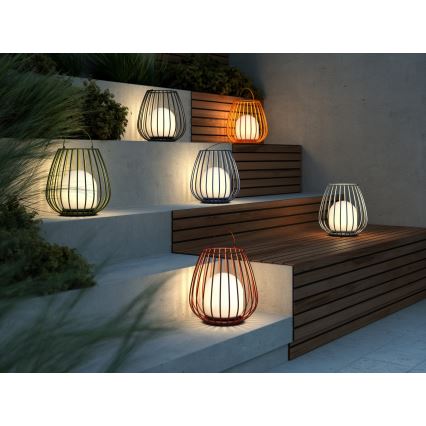 Nordlux - LED Prigušiva vanjska prijenosna svjetiljka JIM TO-GO LED/3W/3,7V IP54 crna