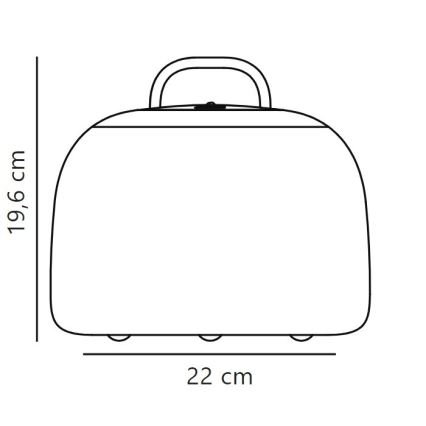 Nordlux - LED Prigušiva vanjska prijenosna svjetiljka KETTLE TO-GO LED/4,8W/3,7V IP65