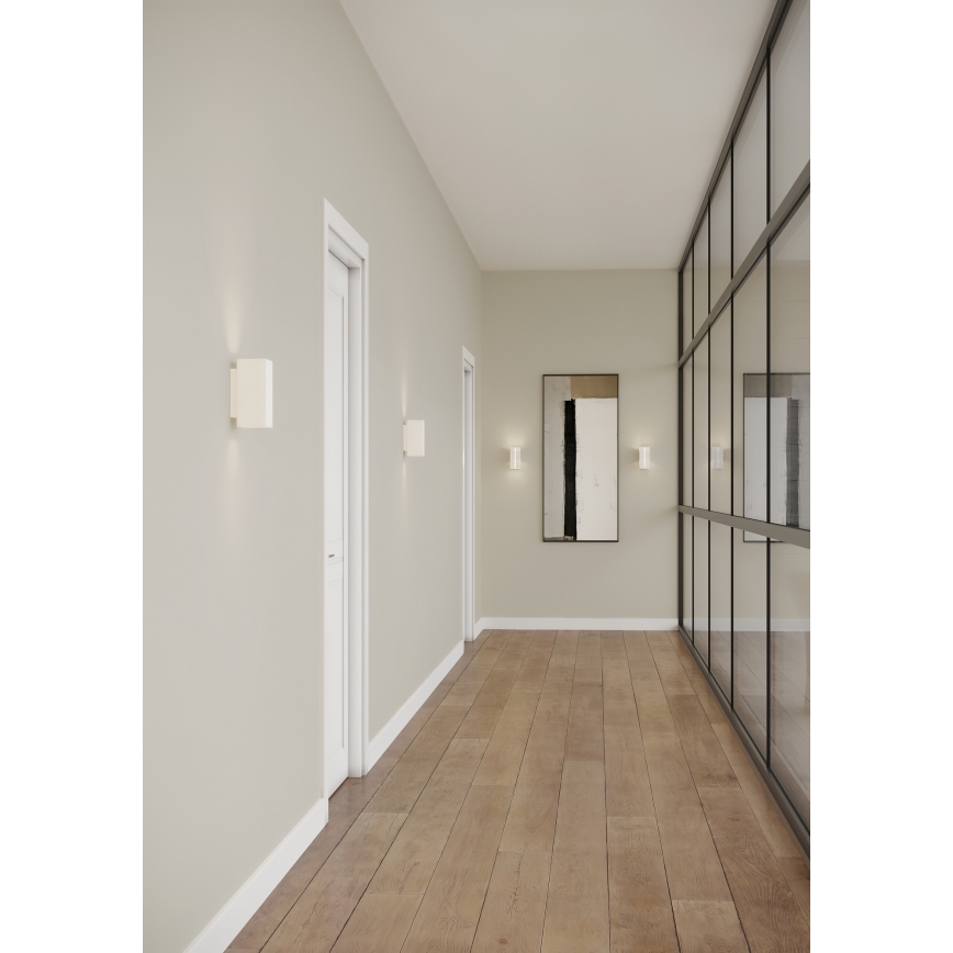 Nordlux - LED Prigušiva zidna svjetiljka CURTIZ 2xLED/4,5W/230V bijela