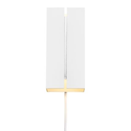 Nordlux - LED Prigušiva zidna svjetiljka CURTIZ 2xLED/4,5W/230V bijela