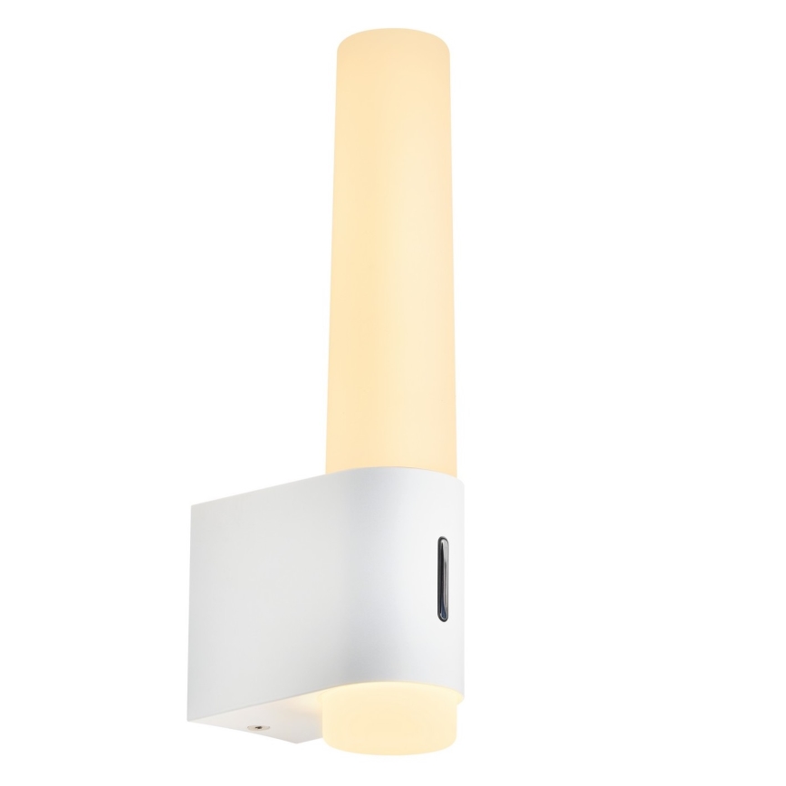 Nordlux - LED Prigušiva zidna svjetiljka za kupaonicu HELVA LED/6,8W/230V IP44 CRI 90 bijela
