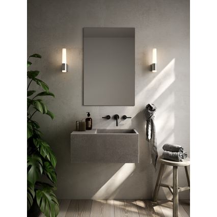 Nordlux - LED Prigušiva zidna svjetiljka za kupaonicu HELVA LED/6,8W/230V IP44 CRI 90 sjajni krom