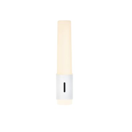 Nordlux - LED Prigušiva zidna svjetiljka za kupaonicu HELVA LED/6,8W/230V IP44 CRI 90 bijela
