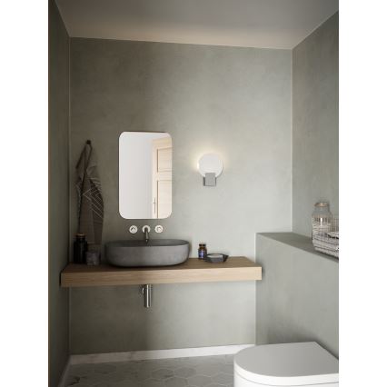Nordlux - LED Prigušiva zidna svjetiljka za kupaonicu HESTER LED/9,5W/230V IP44 bijela