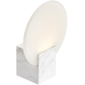 Nordlux - LED Prigušiva zidna svjetiljka za kupaonicu HESTER LED/9,5W/230V IP44 bijela