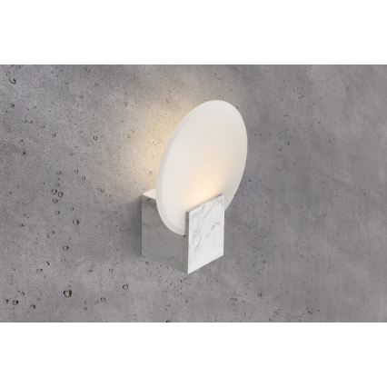 Nordlux - LED Prigušiva zidna svjetiljka za kupaonicu HESTER LED/9,5W/230V IP44 bijela