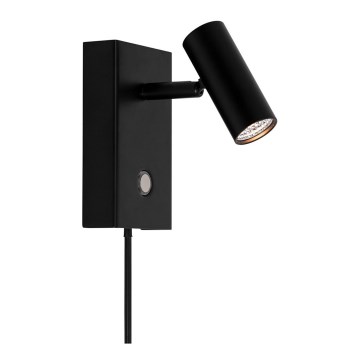 Nordlux - LED prigušivačka za zidno usmjereno svjetlo OMARI LED/3,2W/230V crna