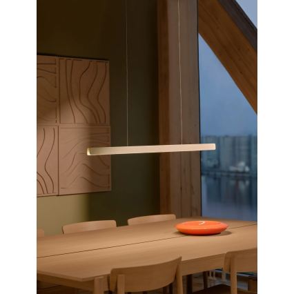 Nordlux - LED luster s mogućnošću prigušivanja na kabelu ILGAS LED/47W/230V 3000K bijela/jasen 115 cm