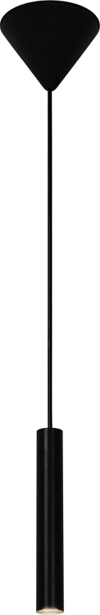 Nordlux - LED Prigušivi luster na sajli OMARI LED/4,4W/230V crna