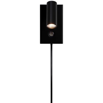 Nordlux - LED prigušivačka za zidno usmjereno svjetlo OMARI LED/3,2W/230V crna