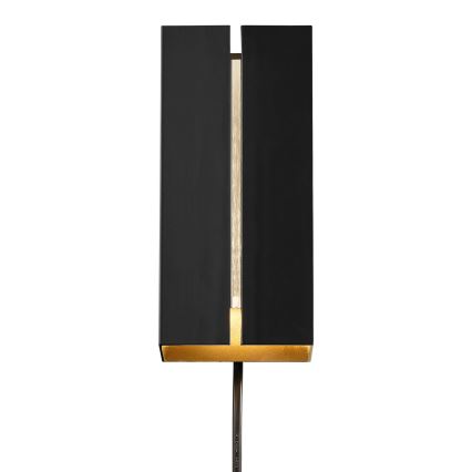 Nordlux - LED Zidno svjetlo s prigušivanjem CURTIZ 2xLED/4,5W/230V crna