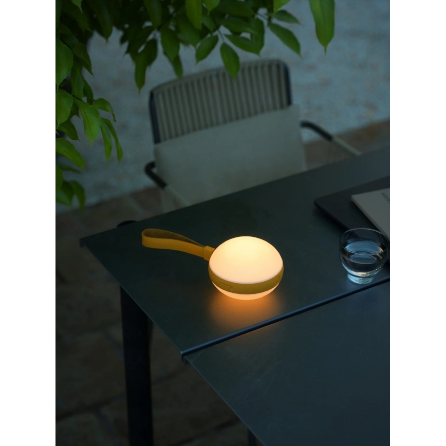 Nordlux - LED Prijenosna punjiva lampa LED/1W/3,7V IP54 žuta
