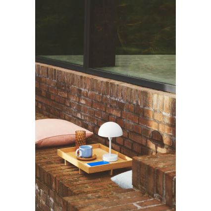 Nordlux - LED zatemnjiva punjiva vanjska stolna svjetiljka ELLEN LED/2,8W/3,7V 2200 mAh IP44 bijela