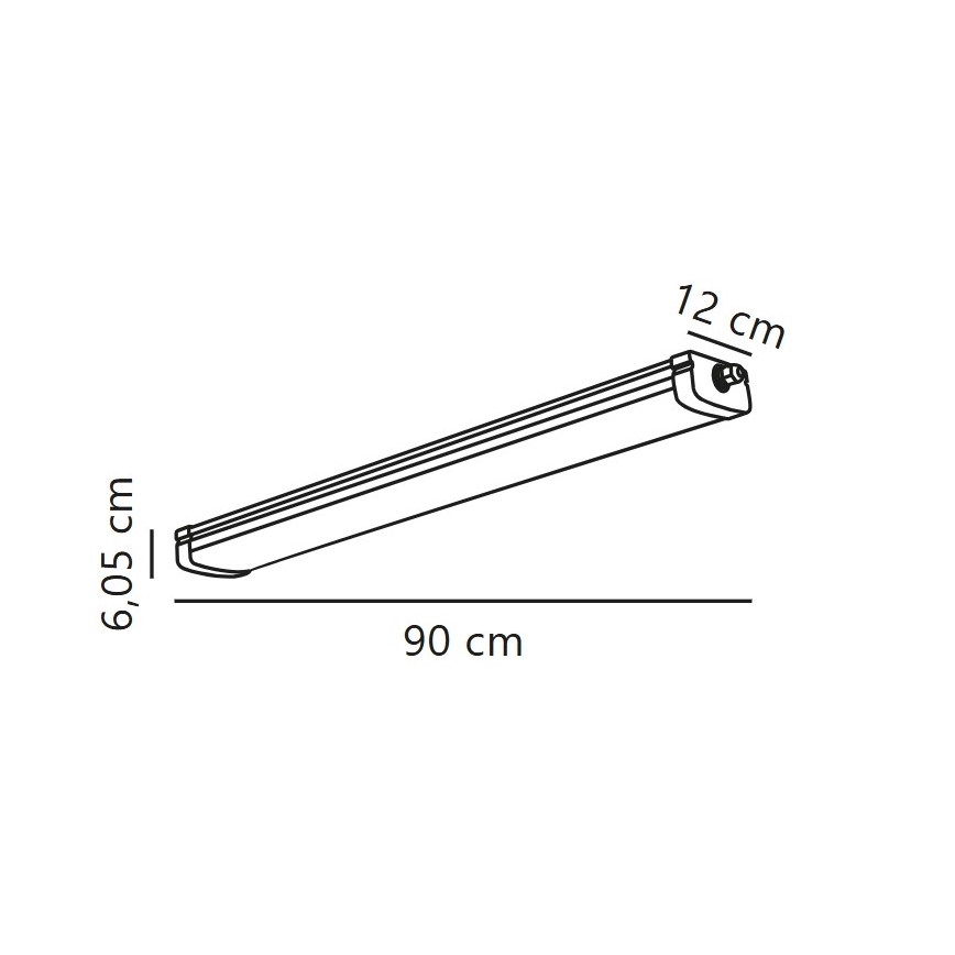 Nordlux - LED Radna svjetiljka BURBANK LED/31W/230V 4000K IP65