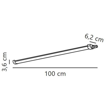 Nordlux - LED Radna svjetiljka MARISOL LED/13,5W/230V 4000K IP65