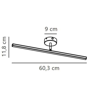 Nordlux - LED Rasvjeta za ogledalo u kupaonici IP LED/7,2W/230V IP44 60 cm bijela