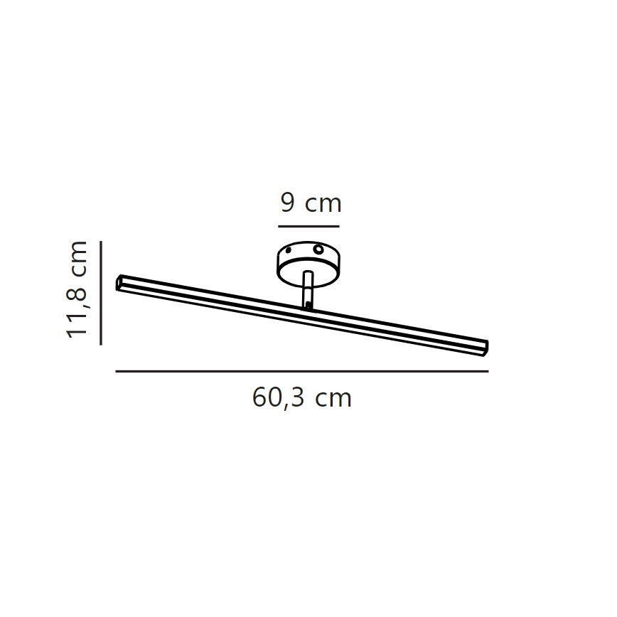 Nordlux - LED Rasvjeta za ogledalo u kupaonici IP LED/7,2W/230V IP44 60 cm bijela