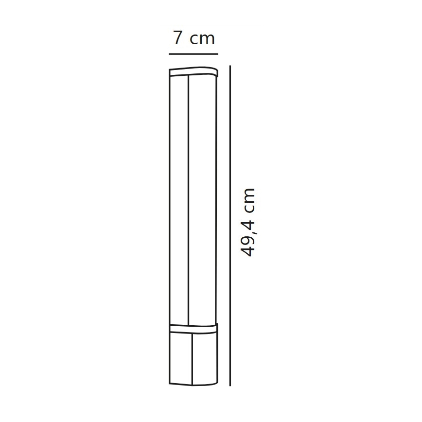 Nordlux - LED Rasvjeta za ogledalo u kupaonici MALAIKA LED/6W/230V 3000K IP44 bijela