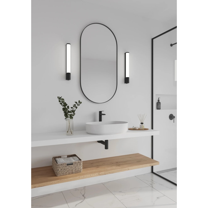 Nordlux - LED Rasvjeta za ogledalo u kupaonici MALAIKA LED/6W/230V 3000K IP44 crna